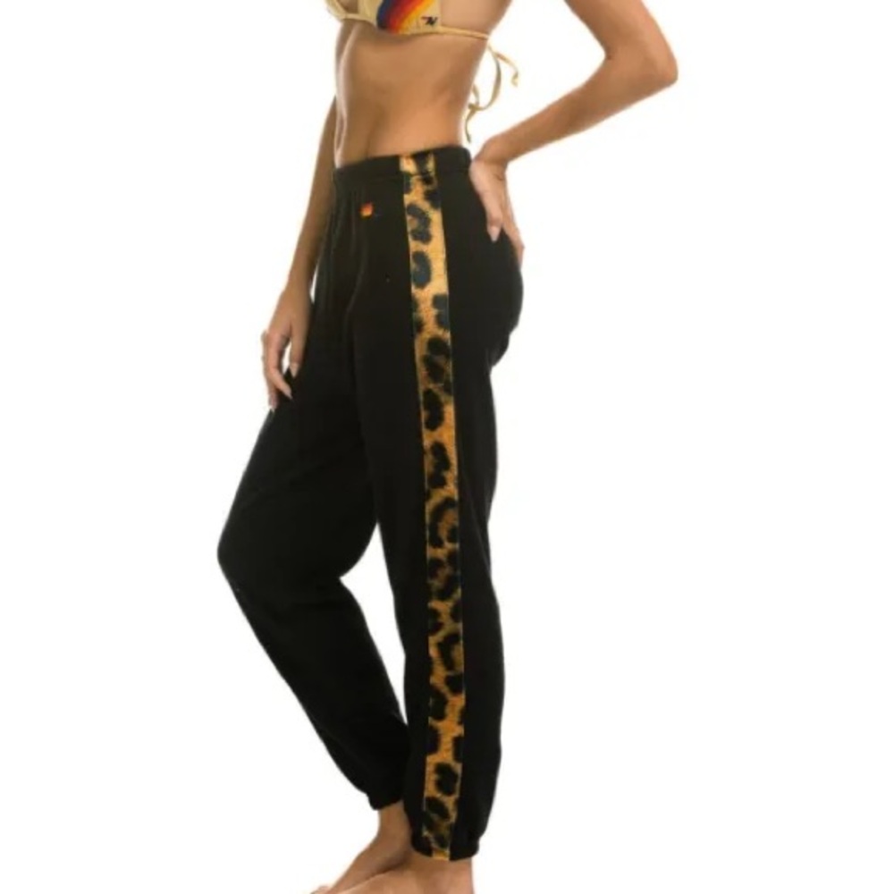 Cheetah Stripe Sweatpants